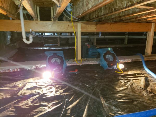 Crawlspace Water Removal in Lebanon